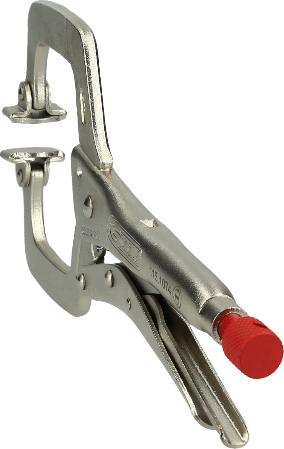 KS Tools Schweiß-Klammer-Gripzange, beweglichen Spannbacken