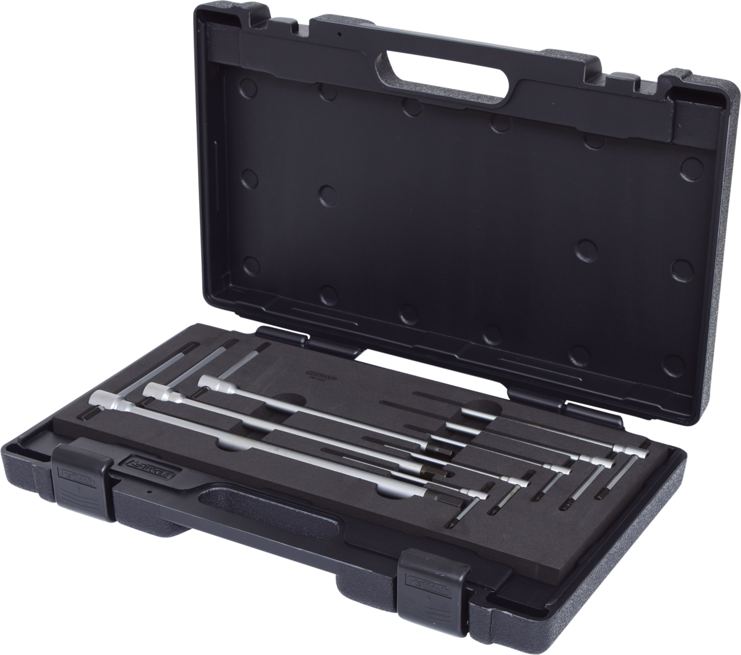KS Tools 3-Wege T-Griff-Innensechskant-Schlüssel-Satz, 8-tlg