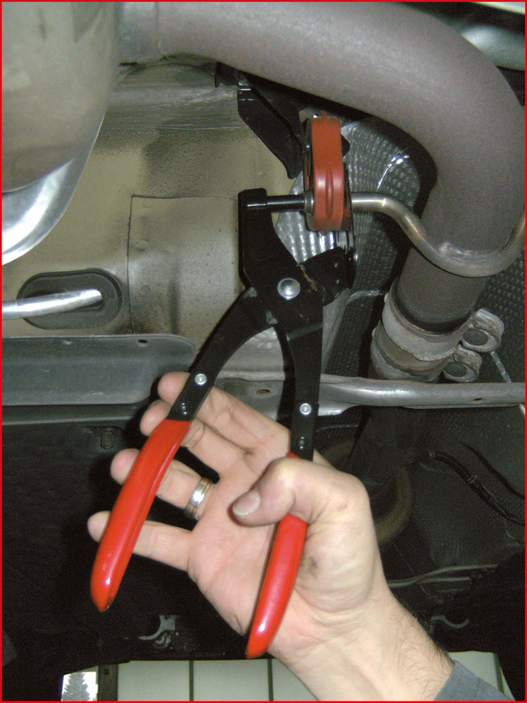 KS Tools Auspuffgummi-Demontage-Zange, 280mm