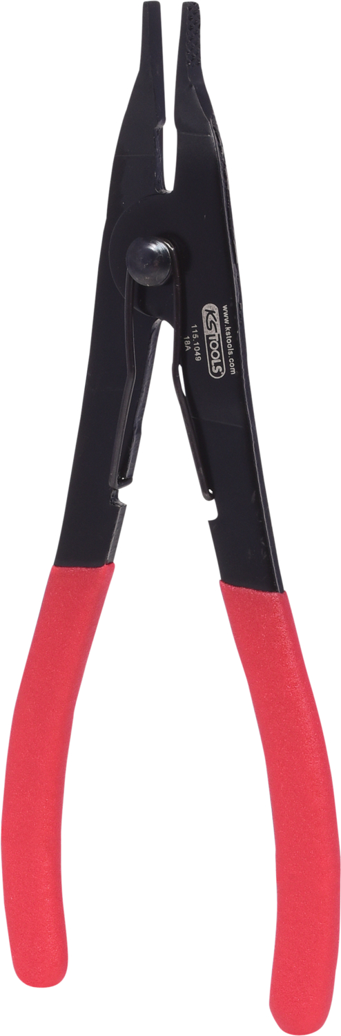 KS Tools Sprengring-Zange, ausgeformte Spitzen, 240mm
