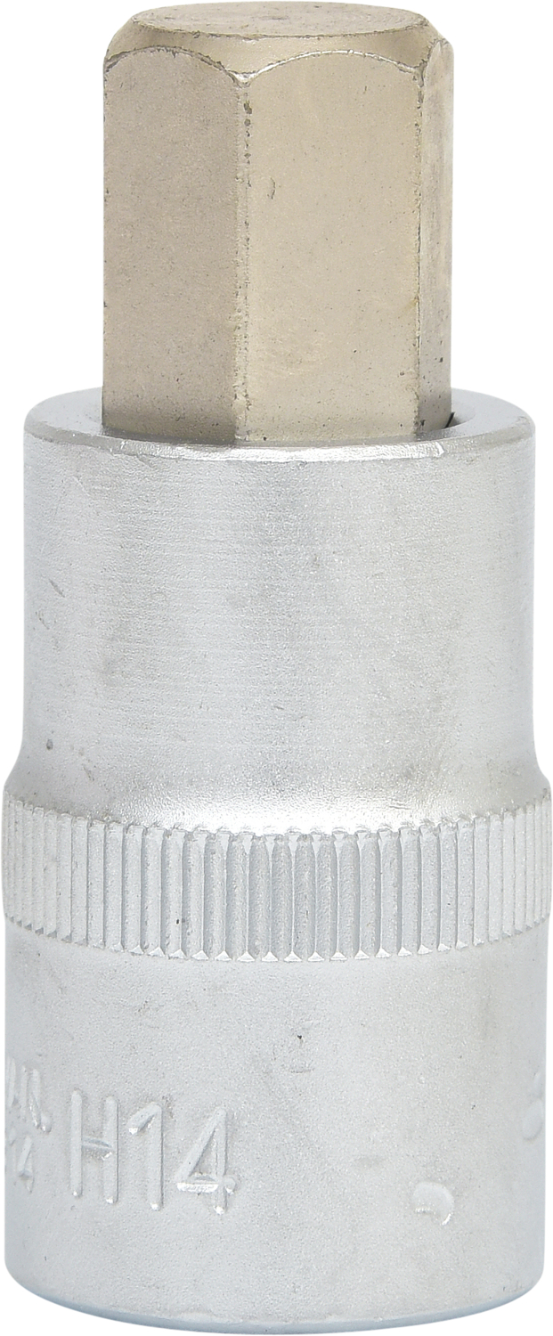 KS TOOLS 1/2" Bit-Stecknuss Innensechskant, kurz