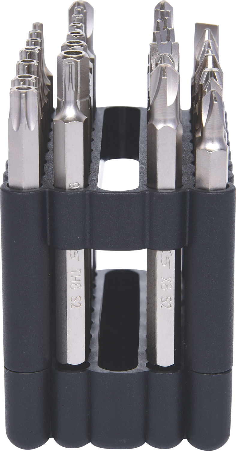 KS Tools 1/4" Bit-Satz, 75mm, 32-tlg mit Sicherheitsbits