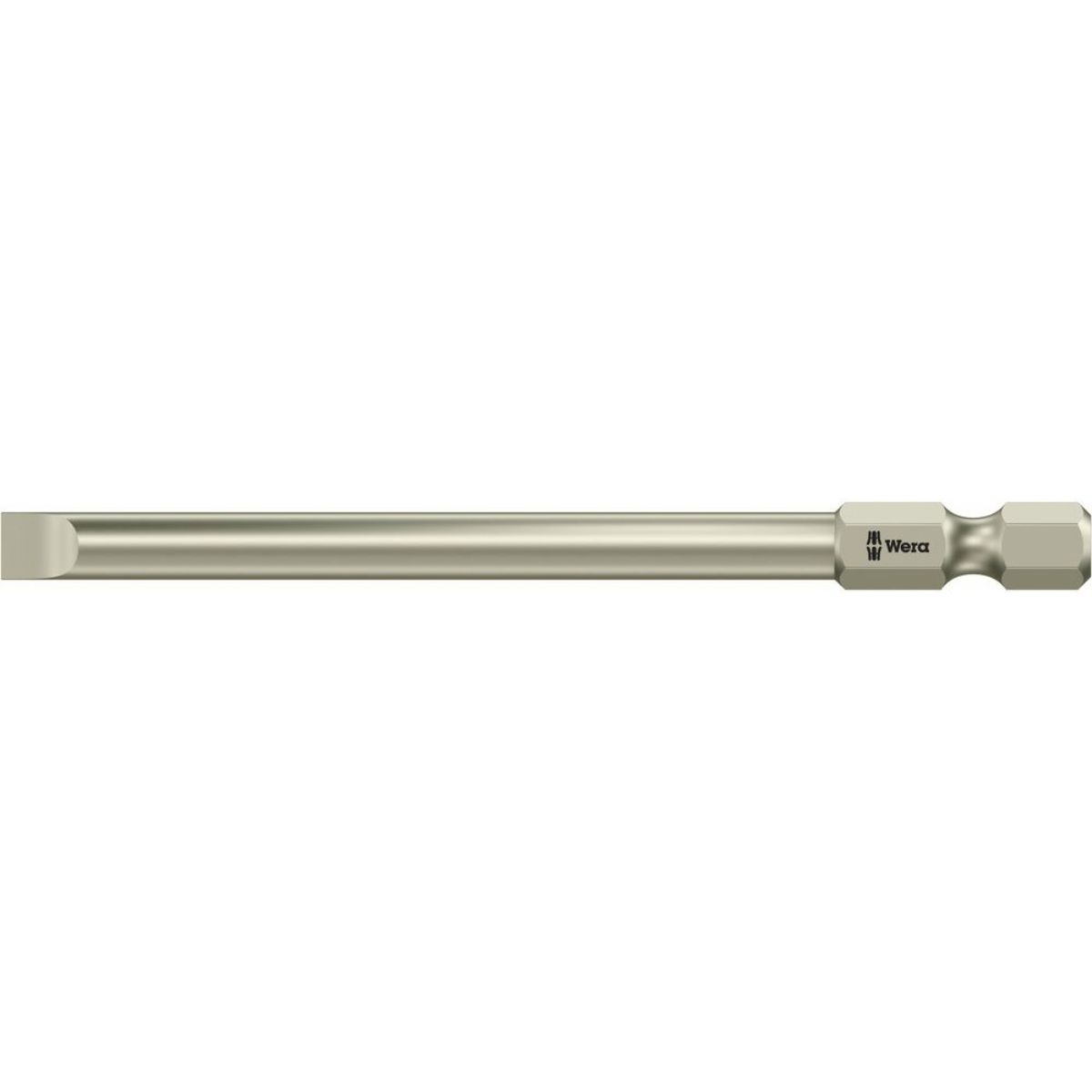 Wera 3800/4 Bits für Schlitzschrauben, Edelstahl