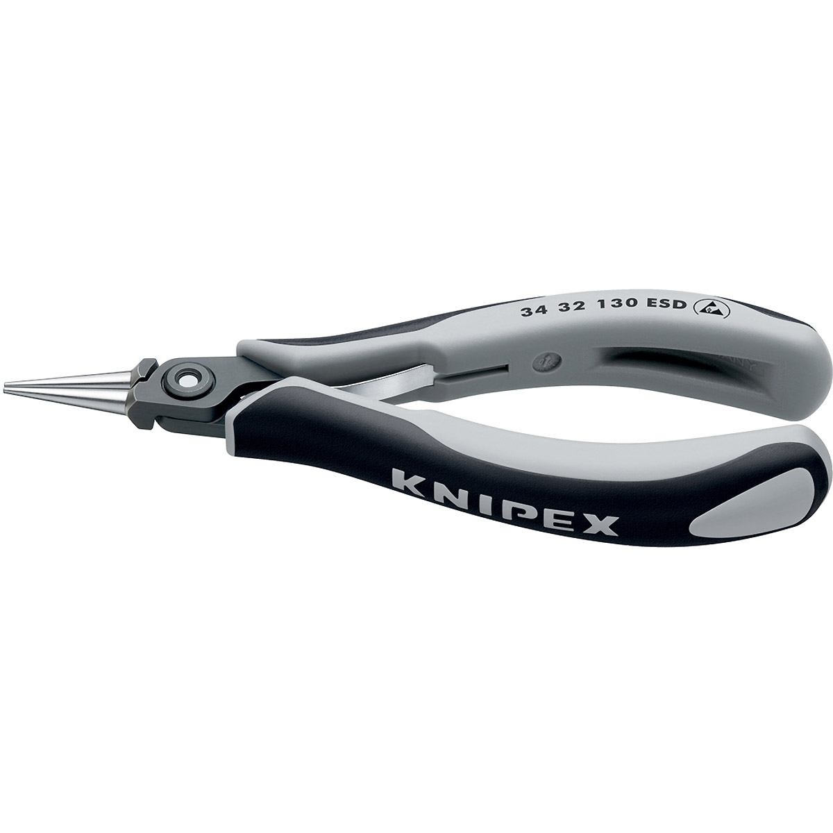KNIPEX Präzisions-Elektronikzange ESD, rund