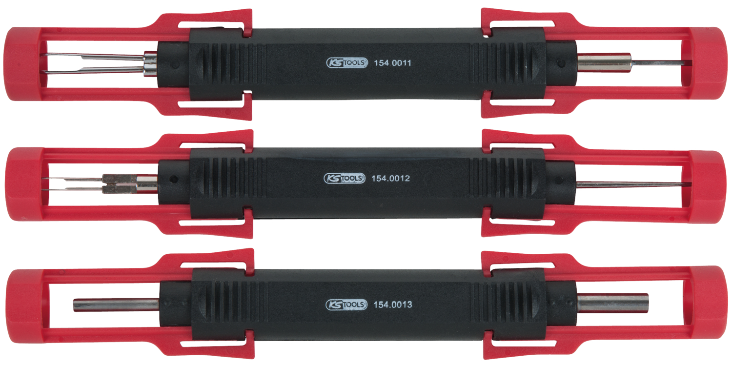 KS Tools Universal Kabel-Entriegelungswerkzeug-Satz, 3-tlg
