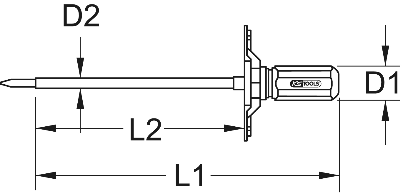 KS Tools 1/4" ESD Prüf-Drehmomentschraubendreher