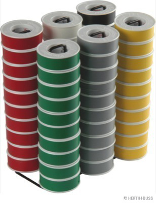 HERTH&BUSS Isolierband, 15 mm, 0,1 mm, 10 m, PVC