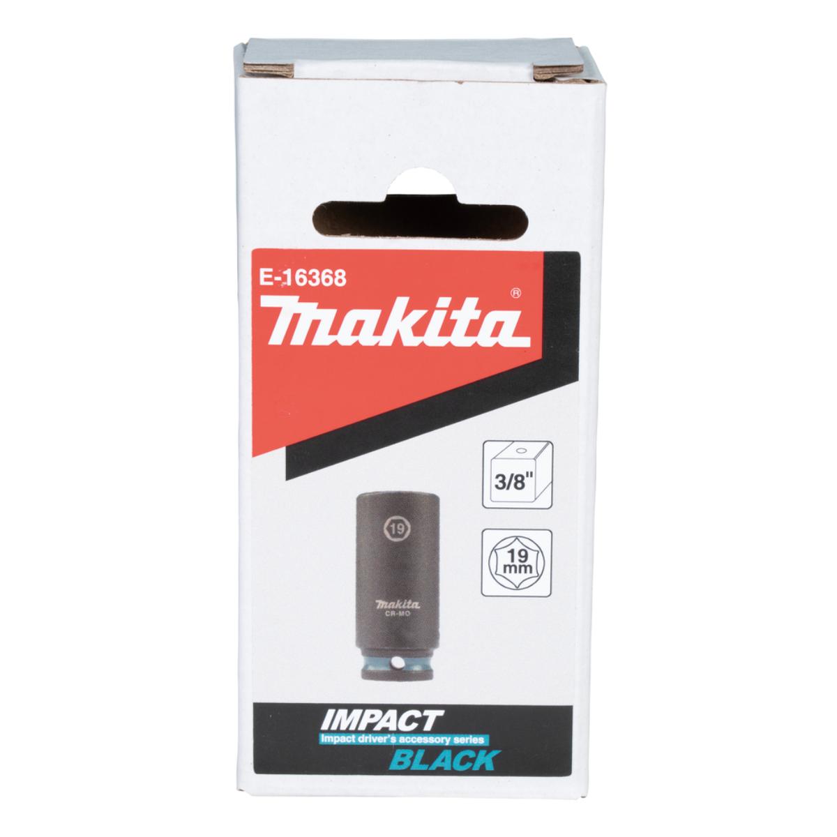 Makita Schlagnuss 3/8 Zoll lang Impact Black