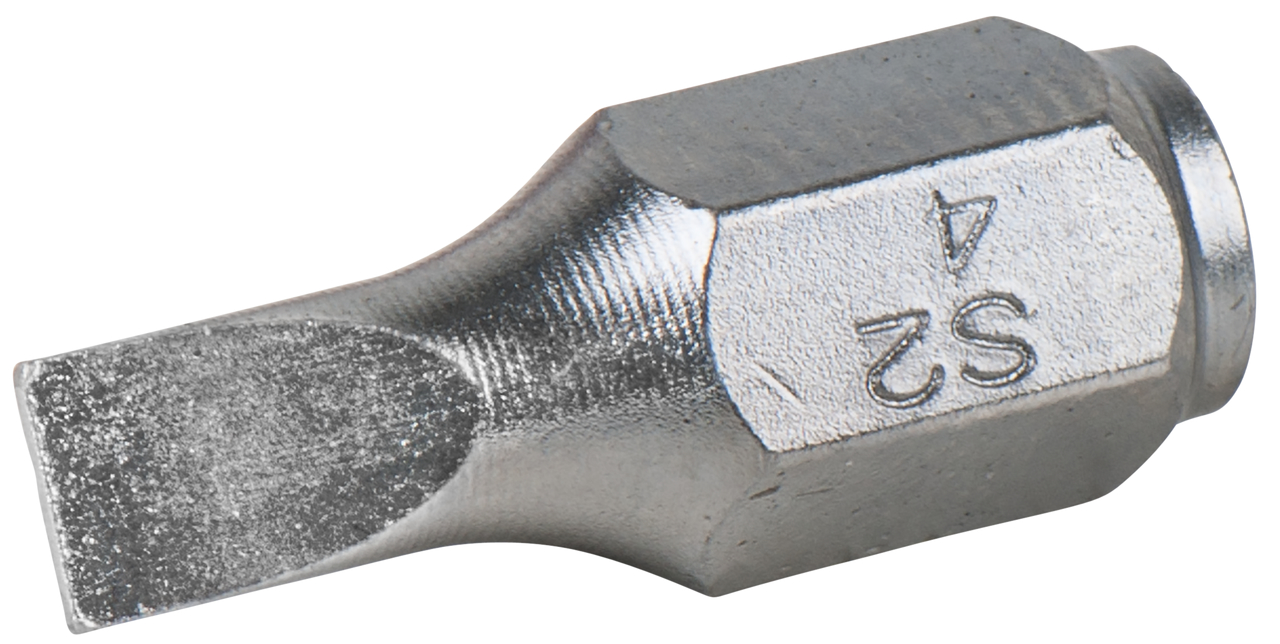 KS Tools 1/4" Mini-Bit für Schlitz-Schrauben 4,0 mm, 18 mm