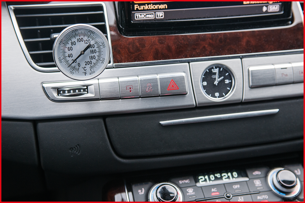KS Tools Thermometer, 0-200°C-0-400°F, L =210mm