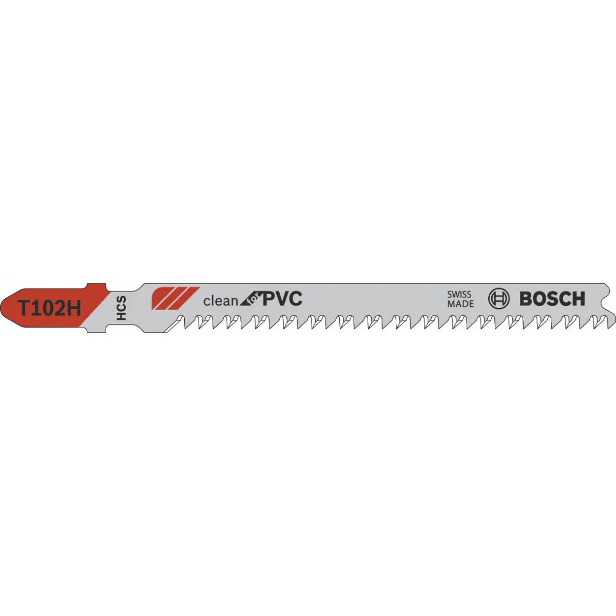 Bosch Stichsägeblatt HCS, T 102 H Clean for PVC