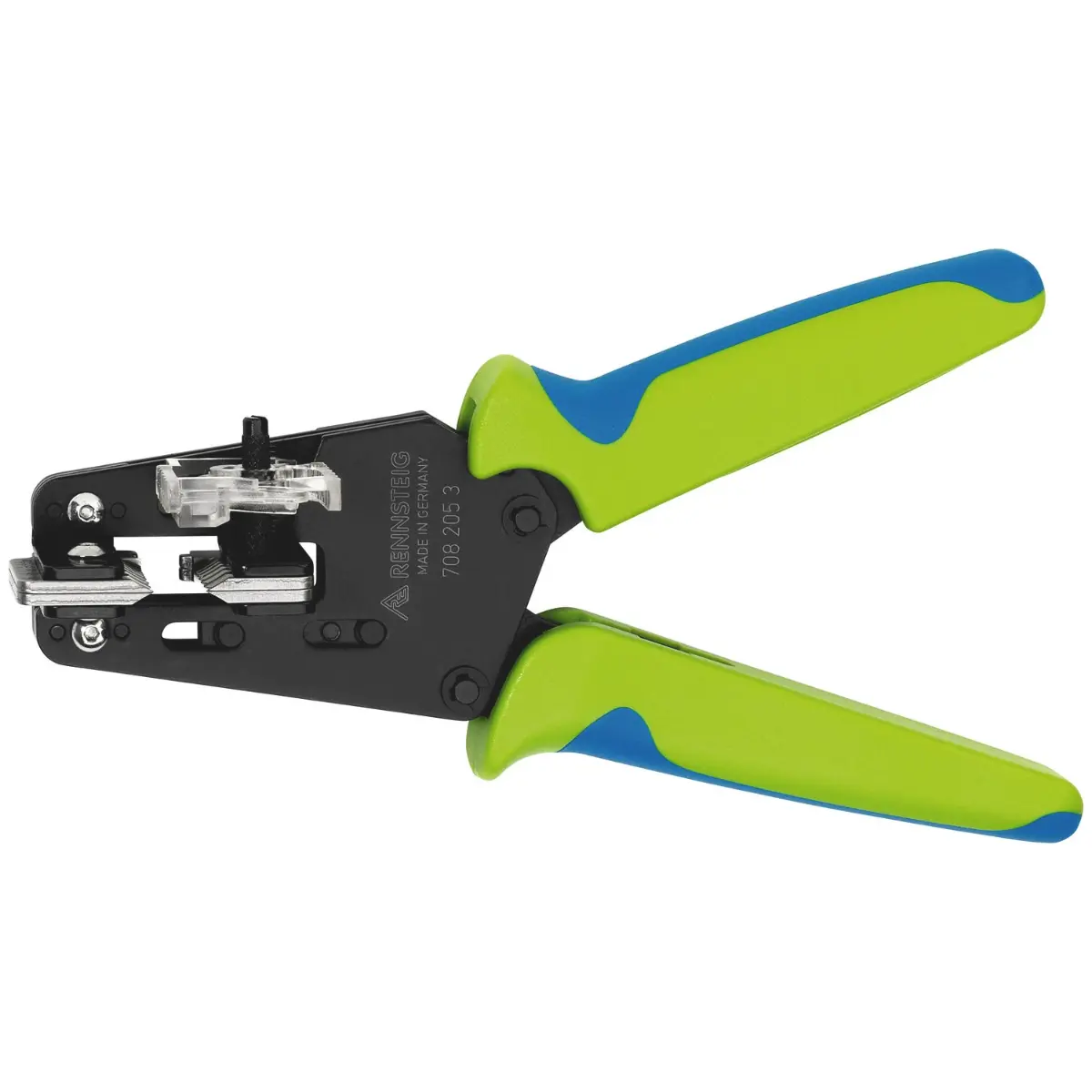 Rennsteig Abisolierzange für DIN-Litzenkabel 0,25 mm² / 0,75 mm² / 1,5 mm² / 2,5 mm² / 4,0 mm² / 6,0 mm²