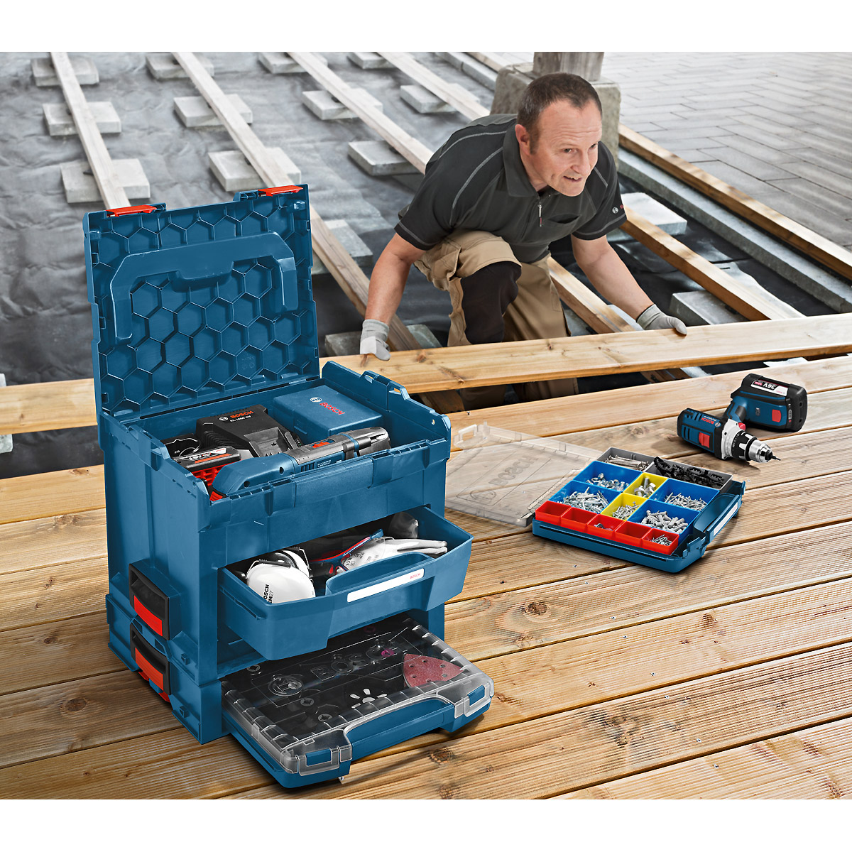 Bosch Einlage zur Werkzeugaufbewahrung, GDR/GSB/GSR 14,4/18 V-LI/GSR 14,4/18 V-LI HX