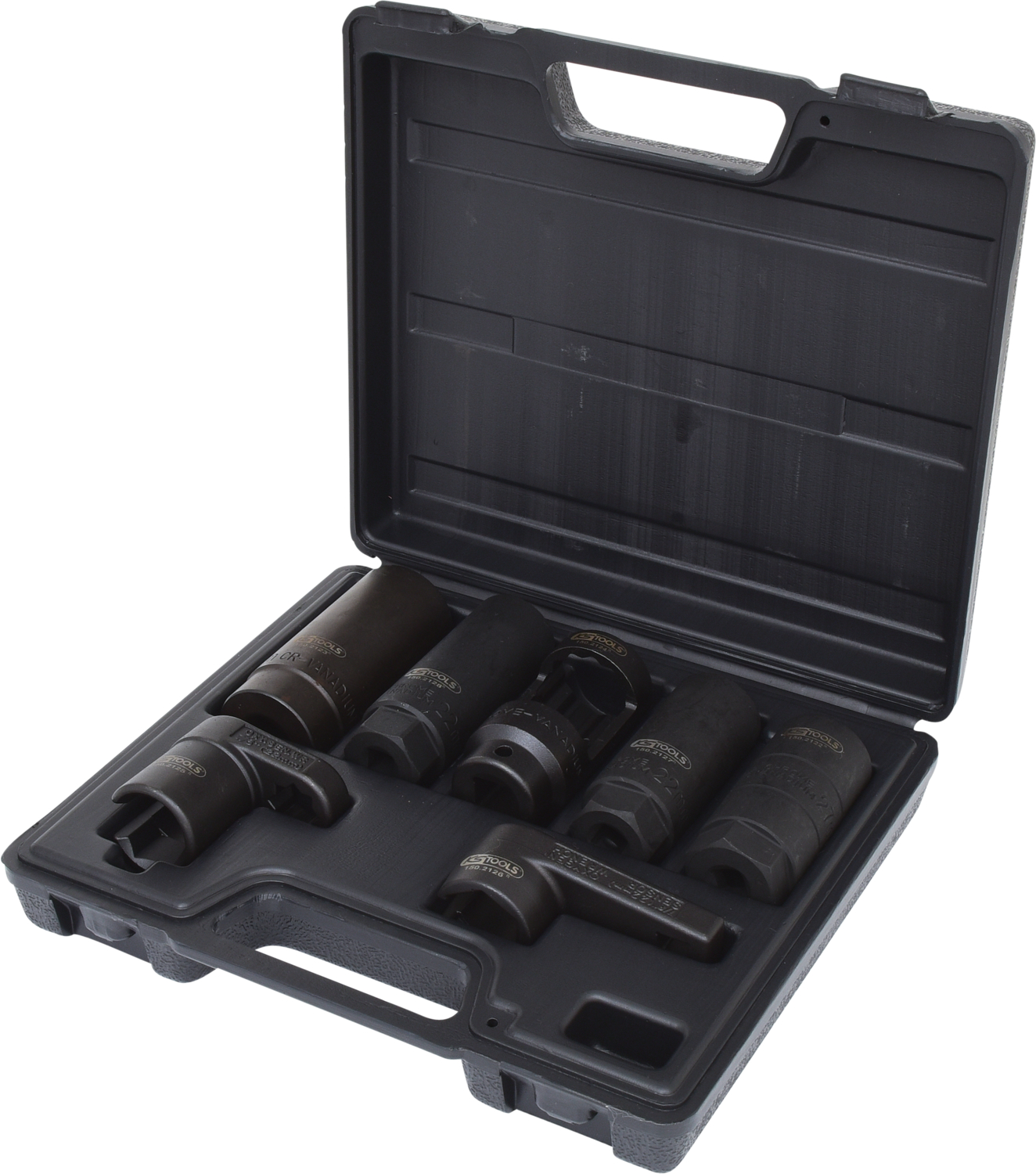 KS Tools 3/8"+1/2" Sensoren-Stecknuss-Satz, 7-tlg
