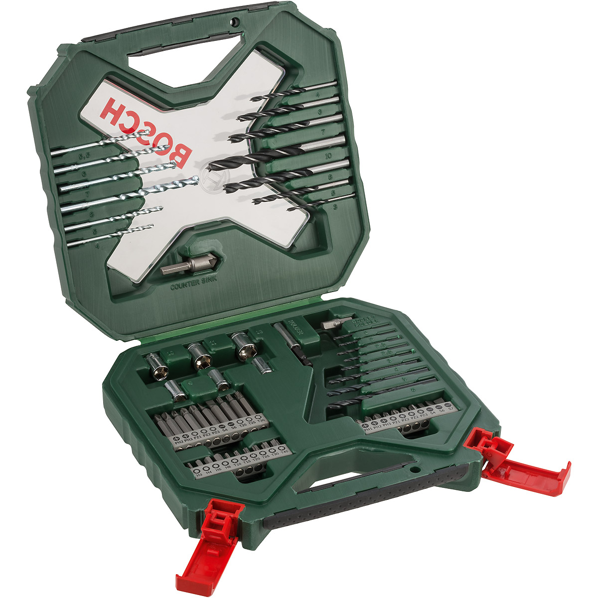 Bosch X-Line Classic Bohrer- und Schrauber-Set, 60-teilig