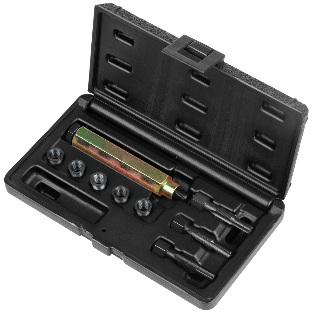 KS Tools THREADfix Reparatur-Satz M9x1 f.Glühkerzen,9-tlg