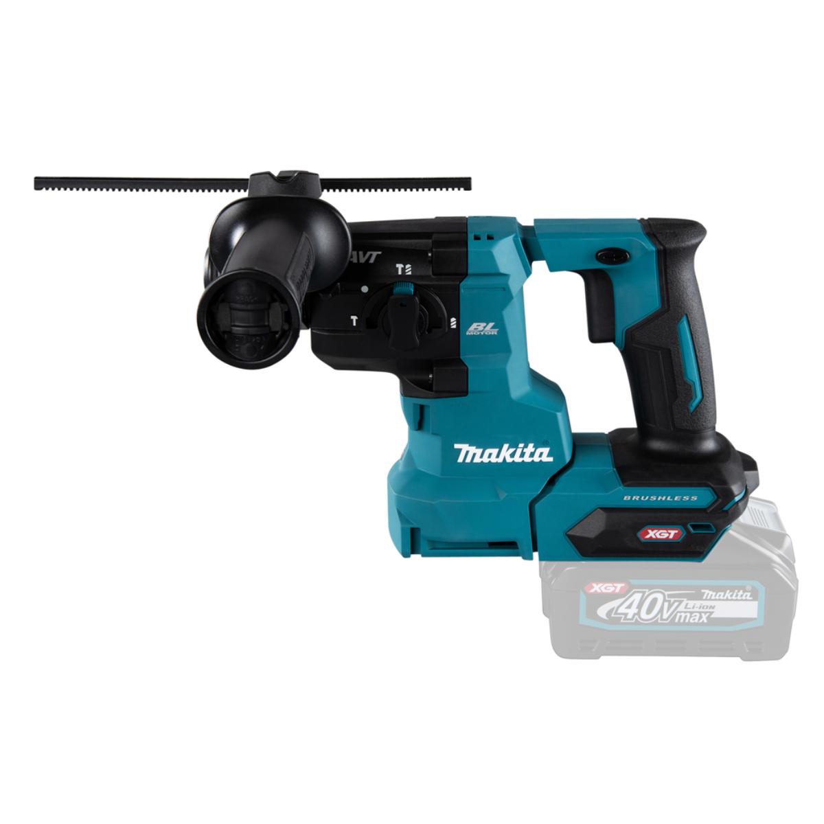 Makita Akku-Kombihammer 40V max. - SDS-PLUS - 2,1 J - 20 mm - HR010GZ