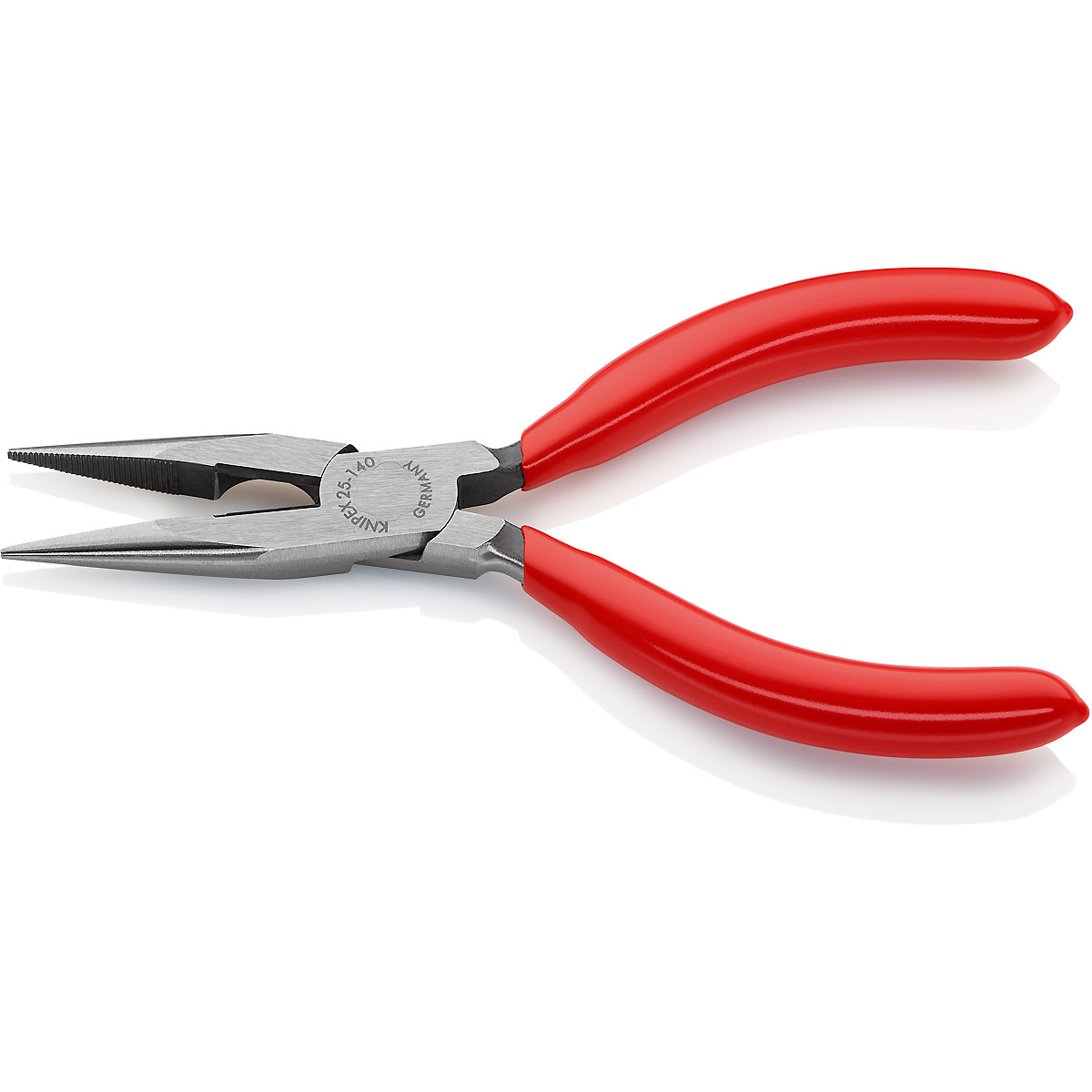 KNIPEX Flachrundzange mit Schneide (Radiozange)