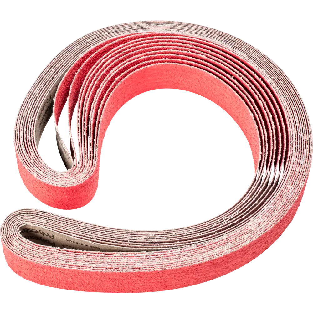 PFERD TOOLS Keramikkorn Schleifband BA für Edelstahl-Schliff mit Bandschleifer Langband