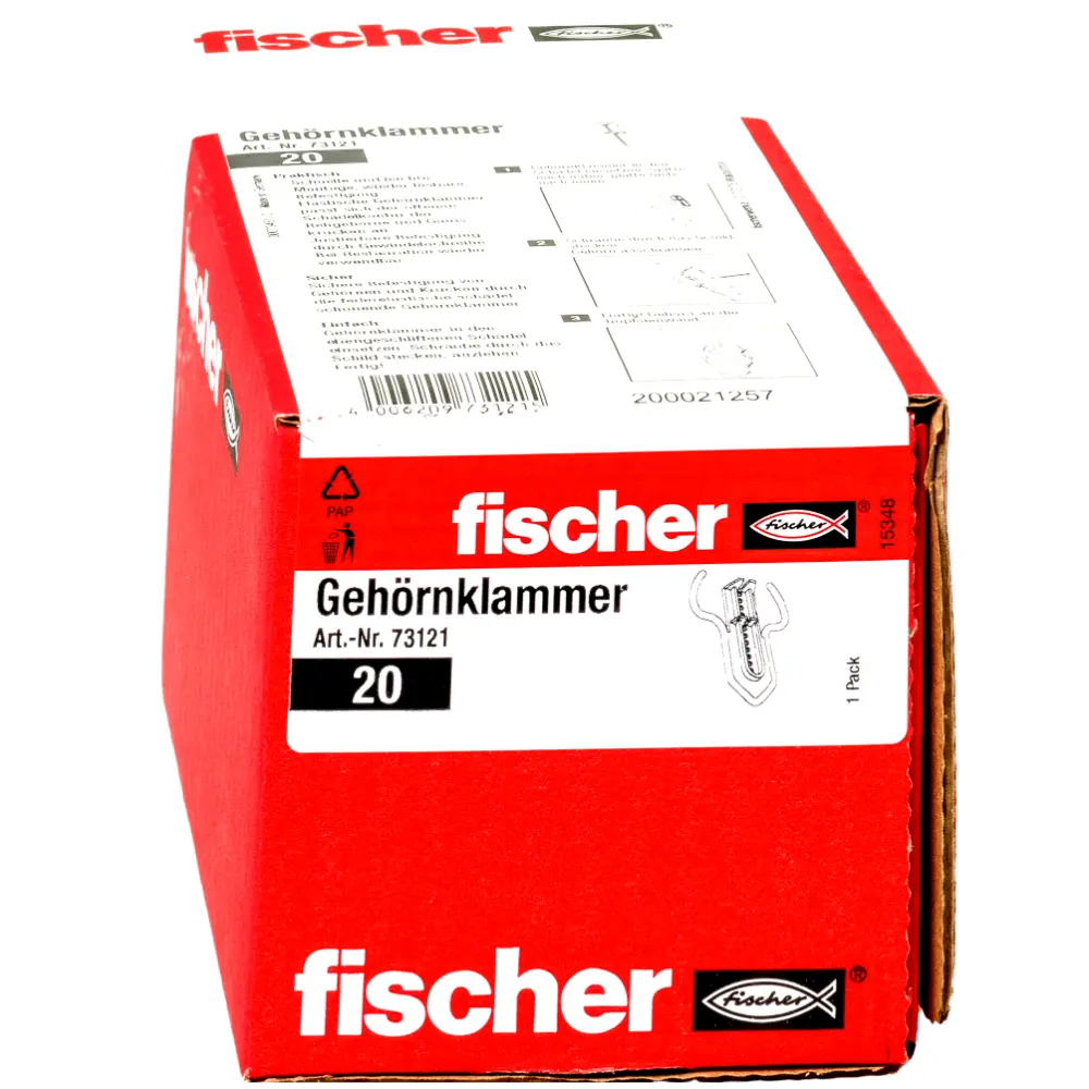 Fischer Gehörnklammer