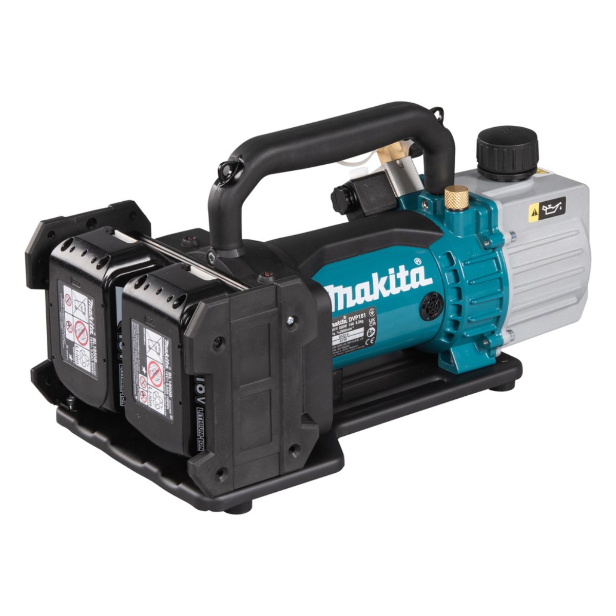 Makita Akku-Vakuumpumpe 18V (ohne Akku, ohne Ladegerät) im Transportkoffer DVP181ZK