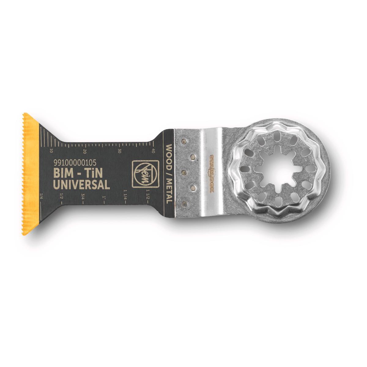 Fein E-Cut Universal-Sägeblatt mit Titanbeschichtung, Länge 55 mm, Breite 44 mm - 1 Stück