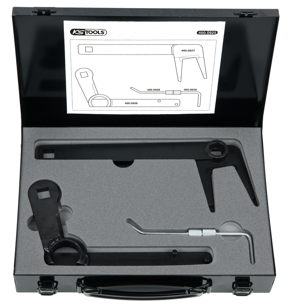 KS Tools Motoreinstell-Werkzeug-Satz für BMW - Mini, 4-tlg