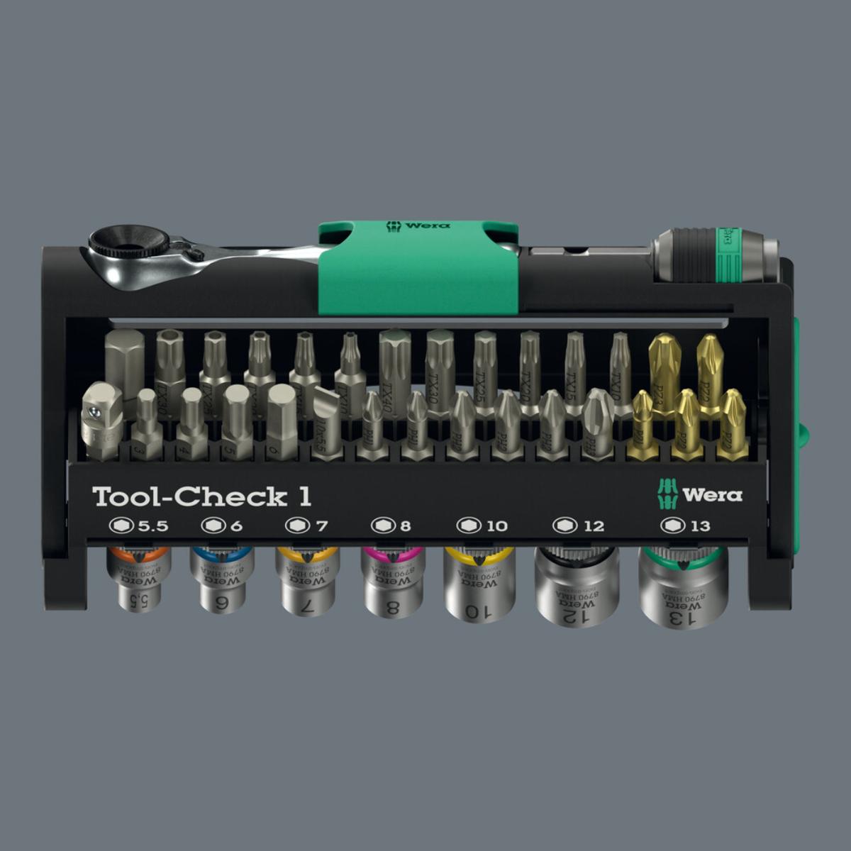 Wera Tool-Check 1, 38-teiliges Set