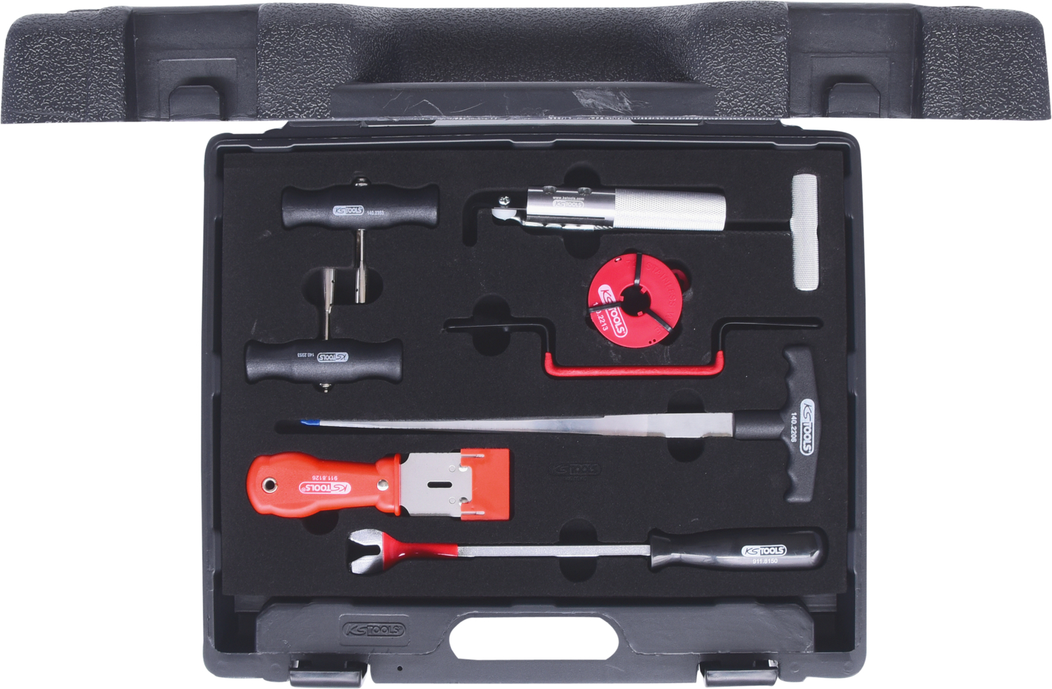 KS Tools Windschutzscheiben-Demontage-Satz, 8-tlg