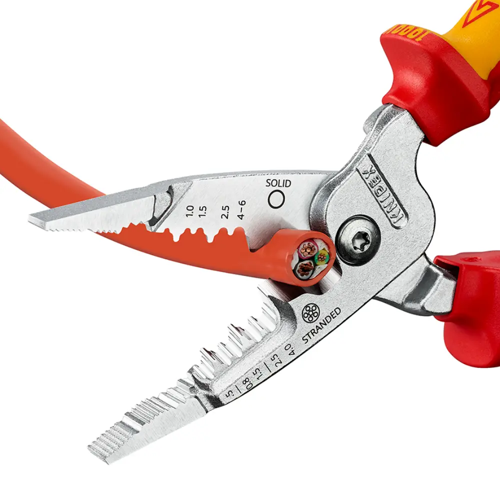 KNIPEX Multifunktions-Elektrikerzange metrisches Modell 200 mm