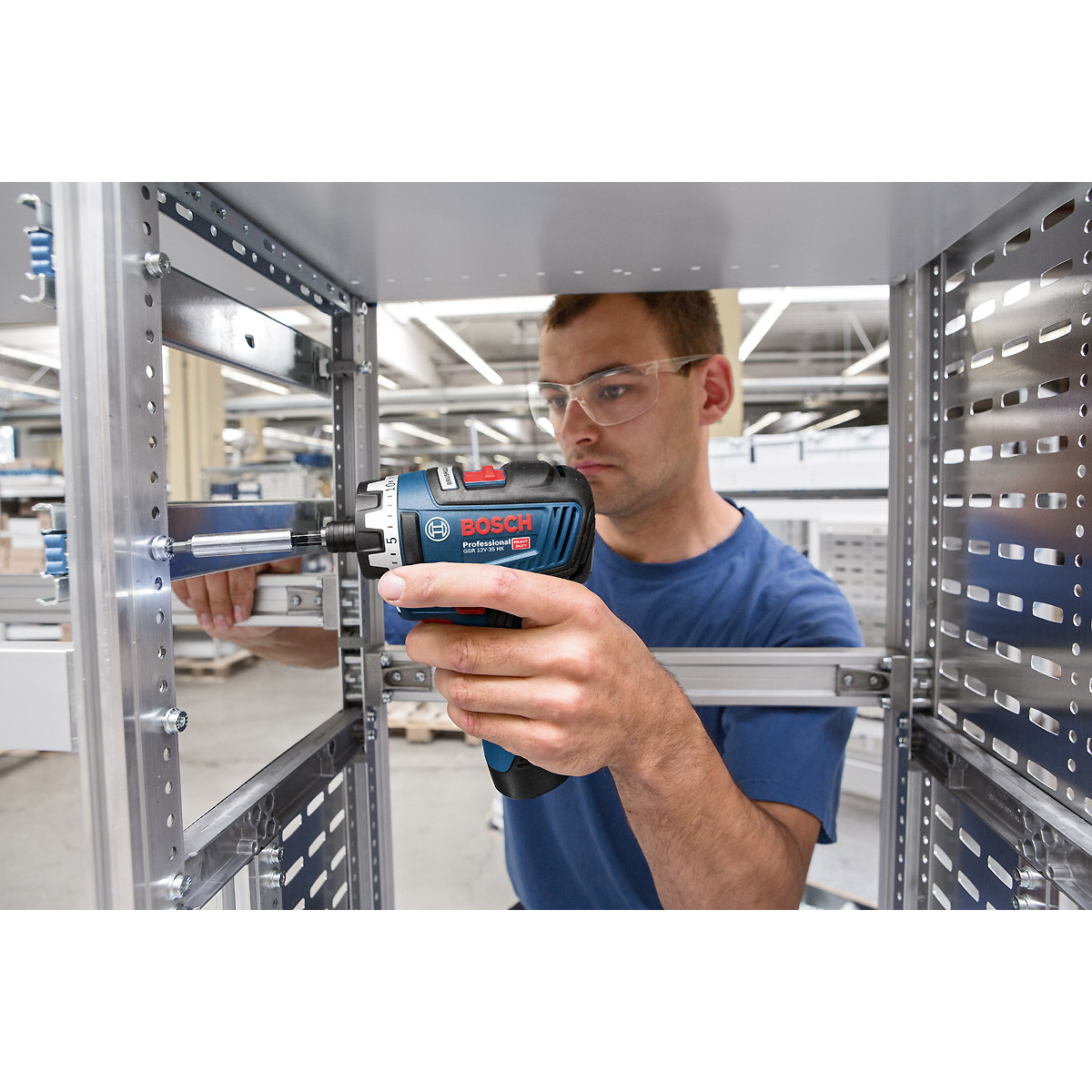 Bosch Akku-Schrauber GSR 12V-35 HX mit L-BOXX