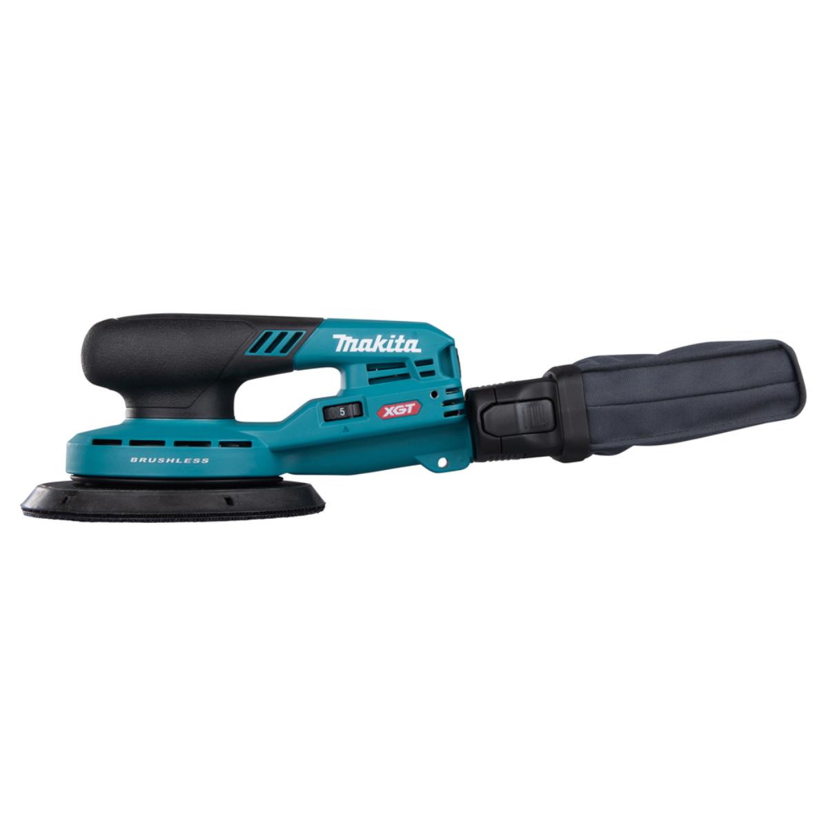 Makita Akku-Exzenterschleifer XGT - Connector - 150 mm Ø - 5,0 mm Hub - 1,6 m Kabel - BO002CGZ
