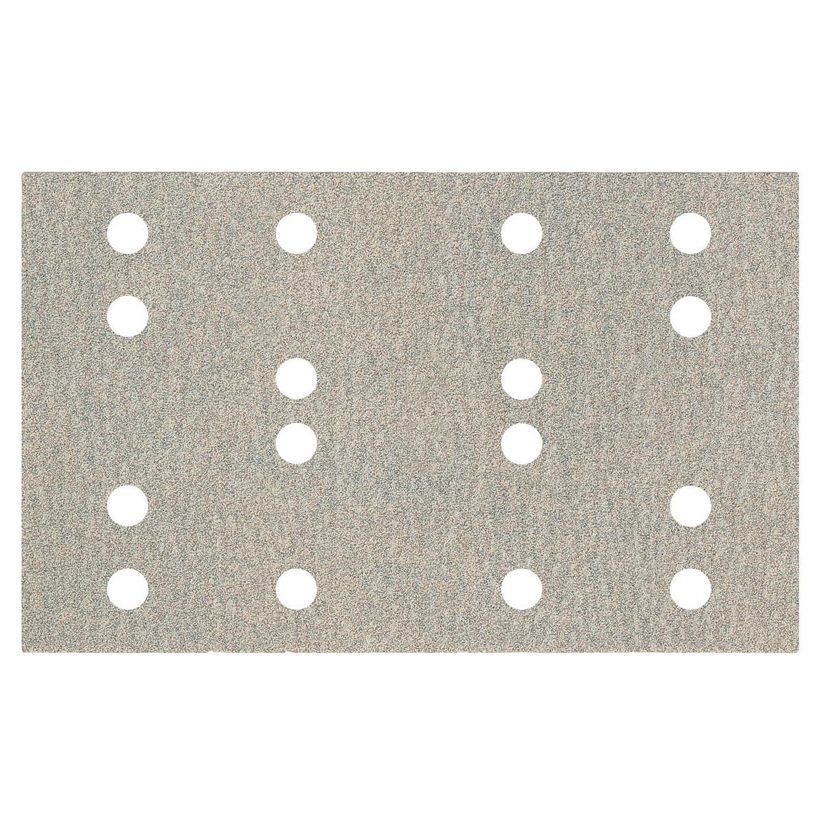 Metabo Haftschleifblätter 80 x 133 mm 16 Löcher, mit Kletthaftung für die Bearbeitung von Farben, La