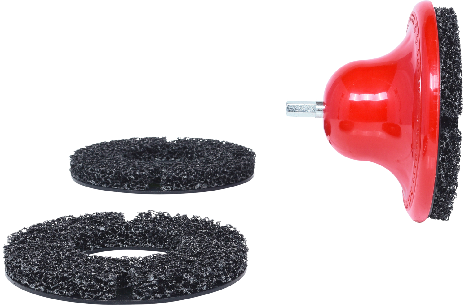 KS Tools Radnabenschleifer-Satz Ø 160 mm, Innen-Ø 75 mm, 4-tlg