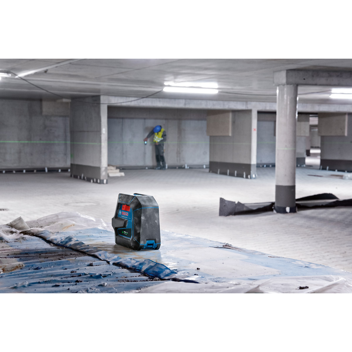 Bosch Kombilaser GCL 2-50 G mit Baustativ
