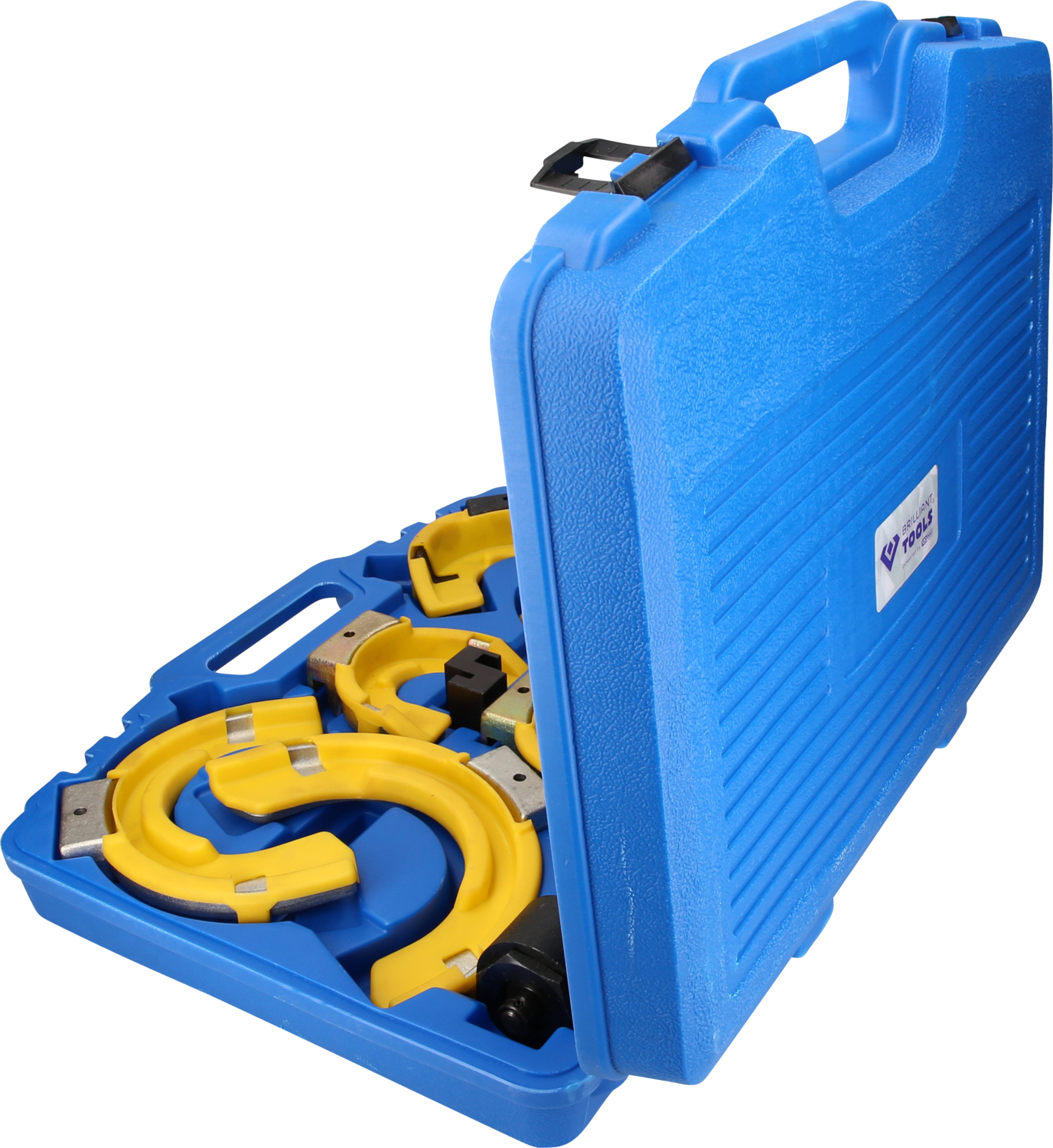 Brilliant Tools Federspanner-Satz, 15-tlg, mit Kunststoff-Schutzeinlagen - BT651200