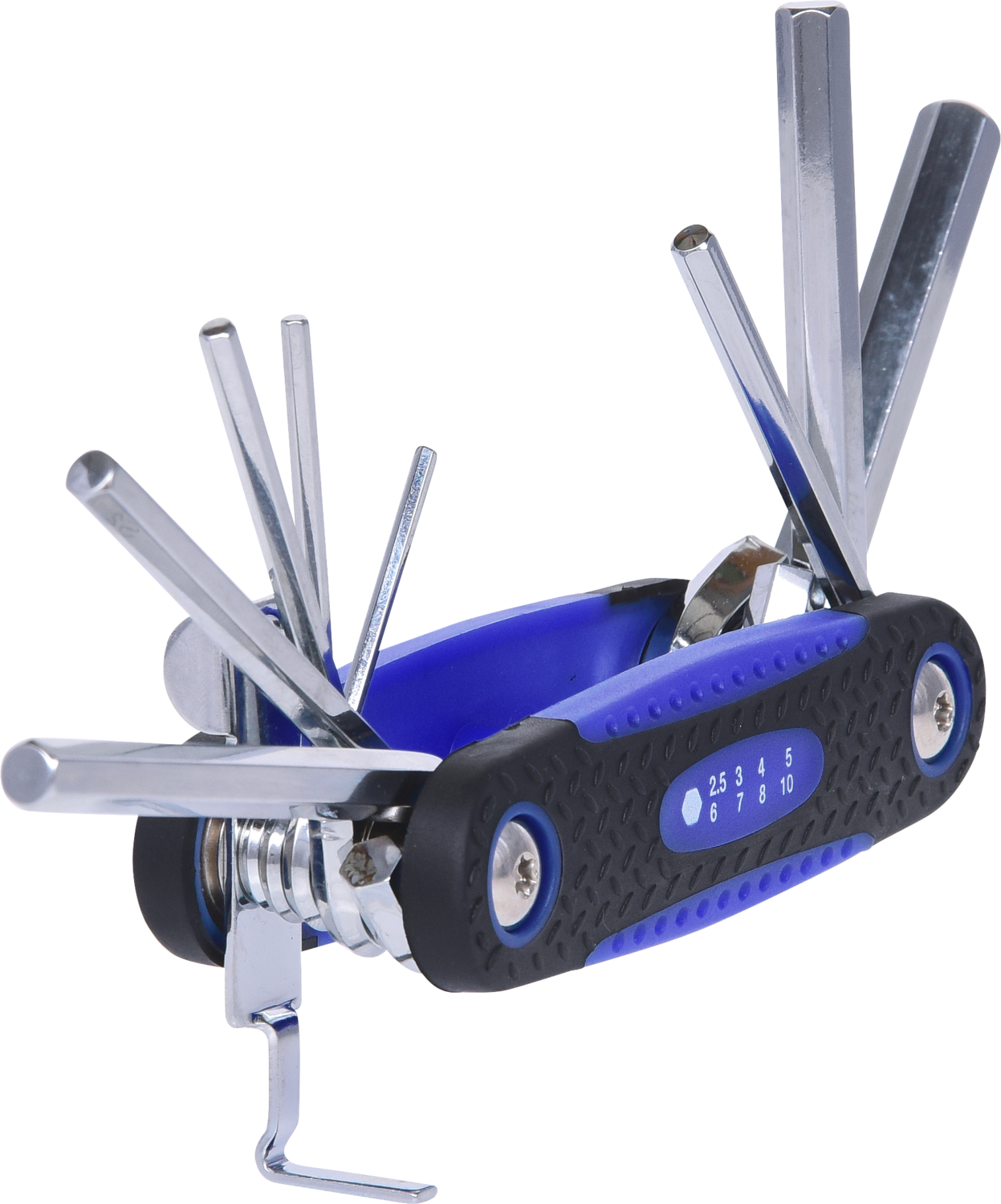 KS Tools Innensechskant-Winkelstiftschlüssel-Klapphalter,8-tlg