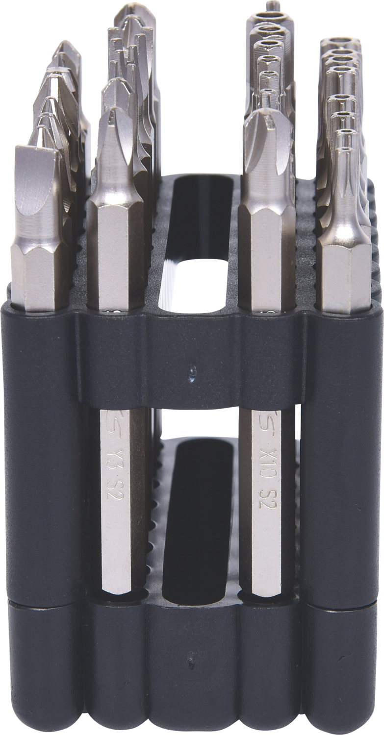 KS Tools 1/4" Bit-Satz, 75mm, 32-tlg mit Sicherheitsbits