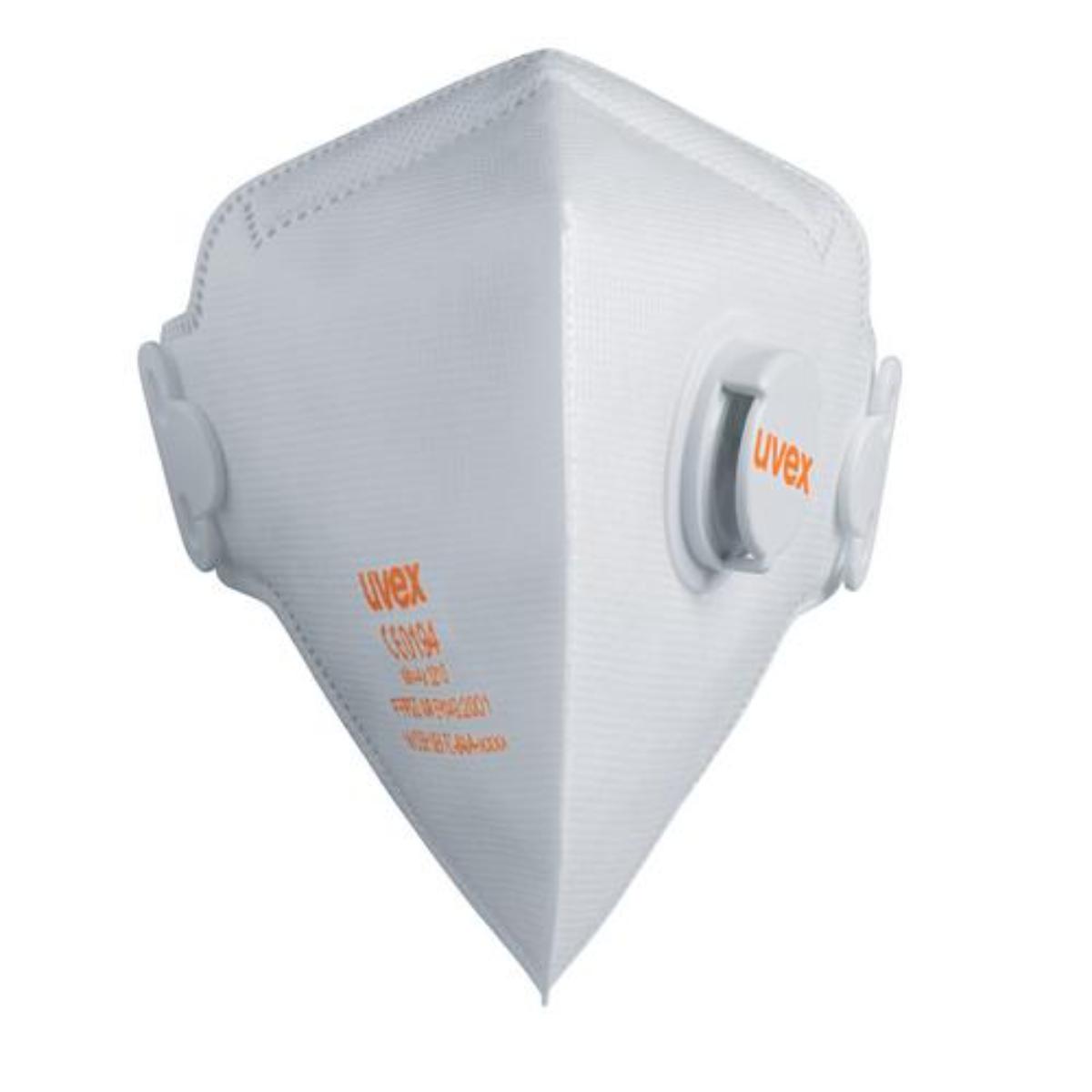 uvex silv-Air c Atemschutzmaske 3210 FFP2 mit Ausatemventil - 15 Stück