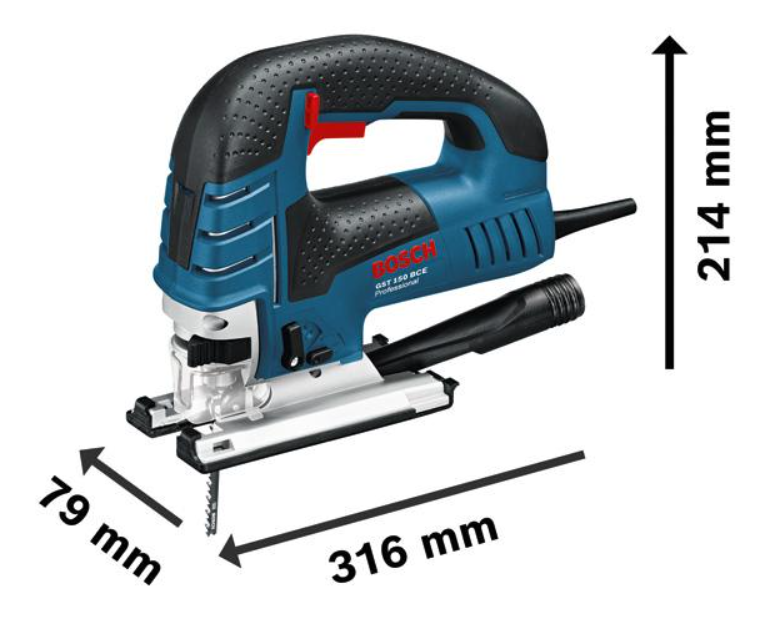 Bosch Stichsäge GST 150 BCE, mit L-BOXX