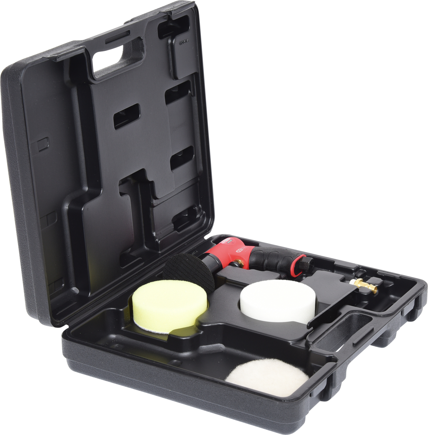 KS Tools 1/4" Mini-Druckluft-Polierer-Satz, 5-tlg
