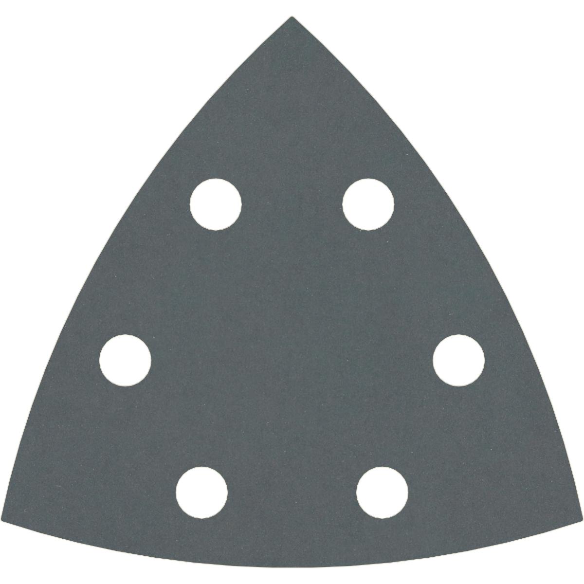 Bosch PRO Schleifblatt F355, 6 Löcher, Klett, 5er-Pack