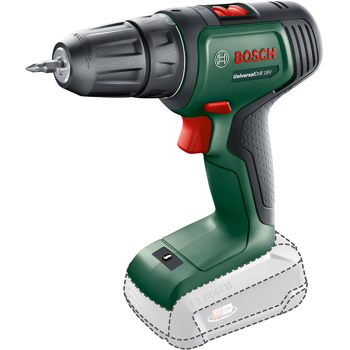 Bosch Akku-Zweigang-Bohrschrauber UniversalDrill 18V