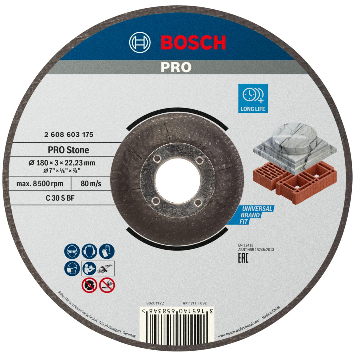 Bosch PRO Trennscheibe gekröpft Standard for Stone C 30 S BF