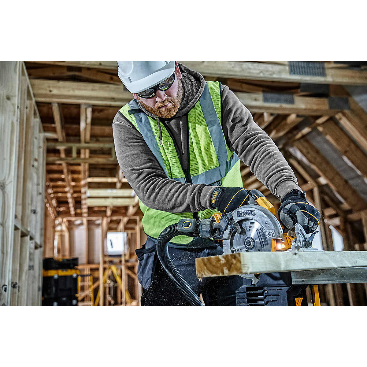 DEWALT Akku-Handkreissäge 18V 184mm Basisversion für Akku Plus