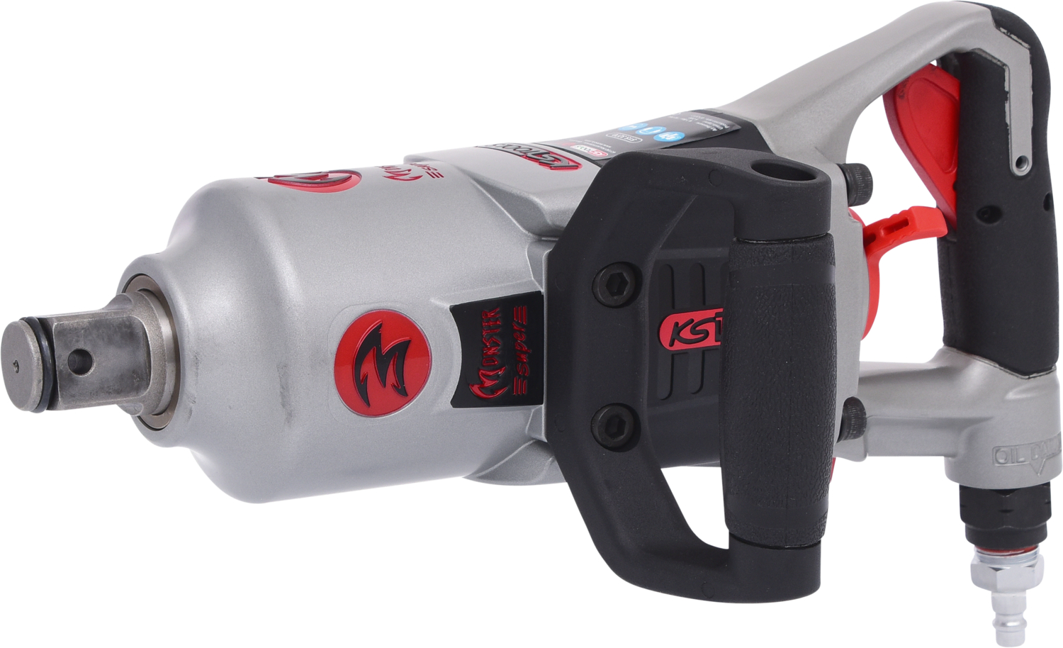 KS Tools 1" superMONSTER Hochleistungs-Druckluft-Schlagschrauber, 3405Nm
