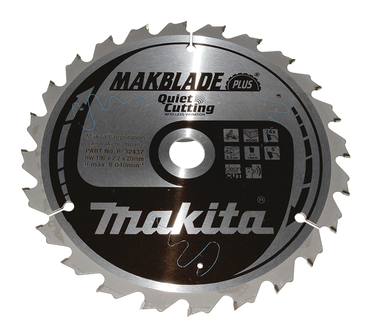 Makita MAKBLADE+ Sägeb. 190x20x24Z - B-32437