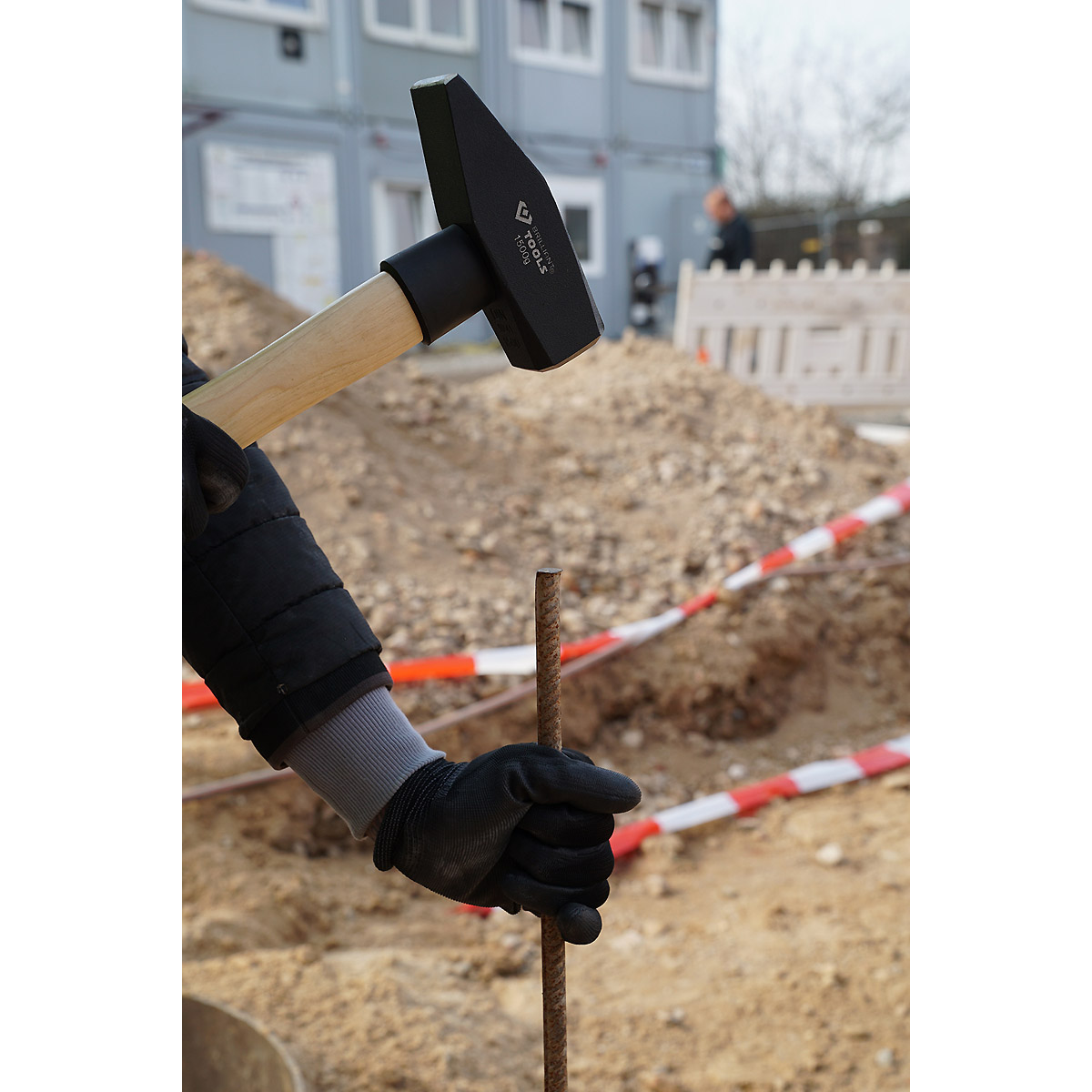 Brilliant Tools Schlosserhammer mit Hickory-Stiel