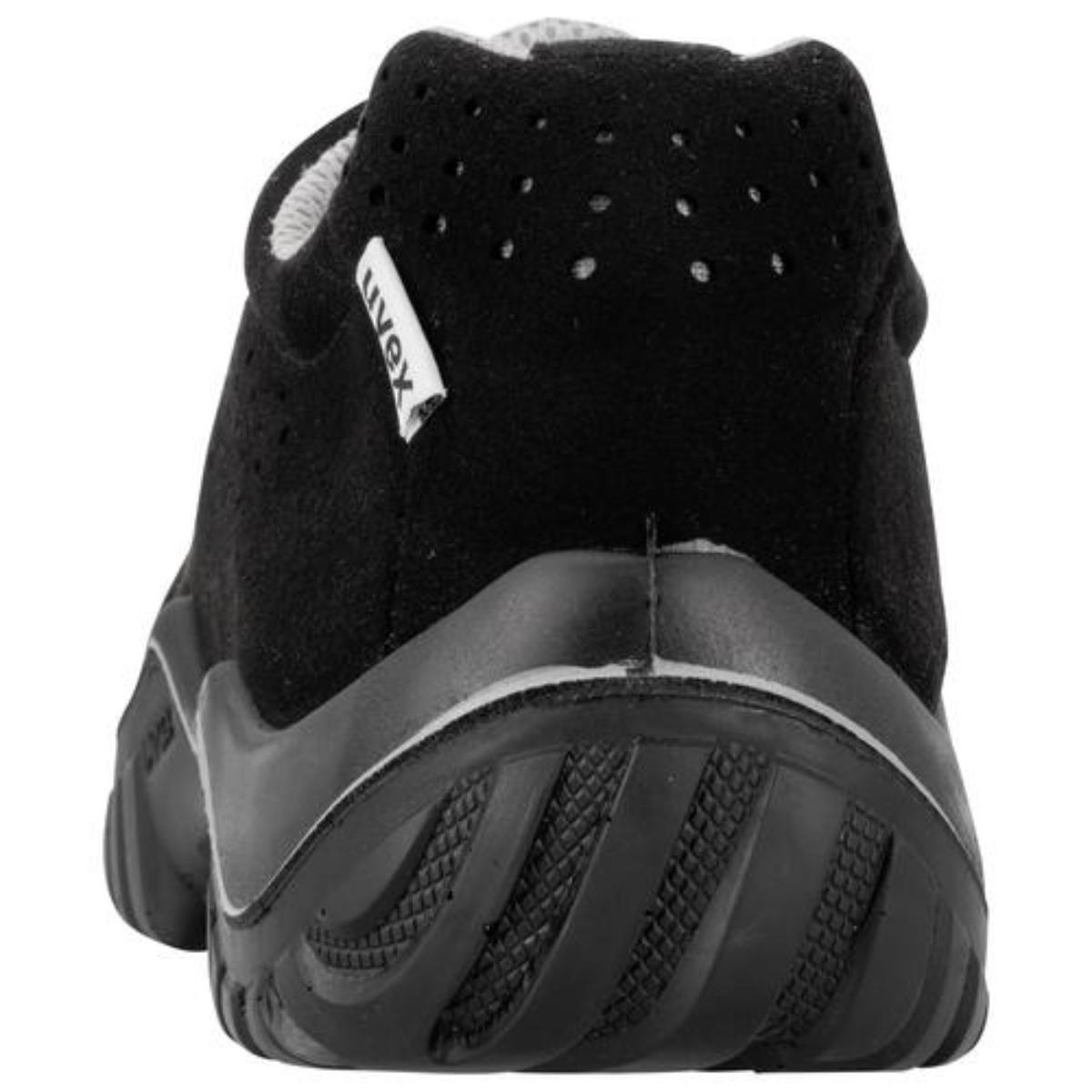 uvex motion style Sicherheitsschuh Halbschuhe S1, schwarz/silber