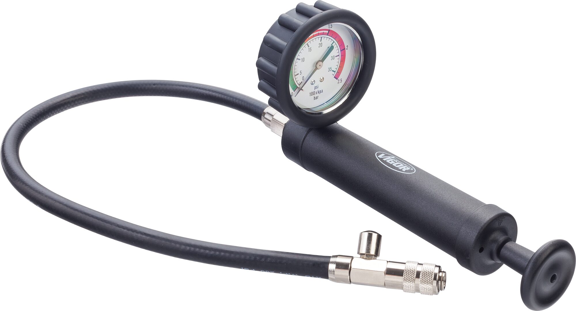 VIGOR Handpumpe mit Manometer, V3729
